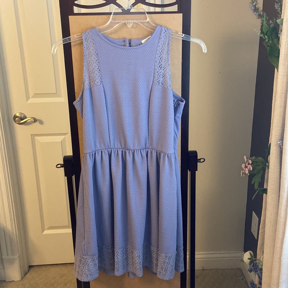 Jrs M Rewind pleated sleeveless dress Juniors